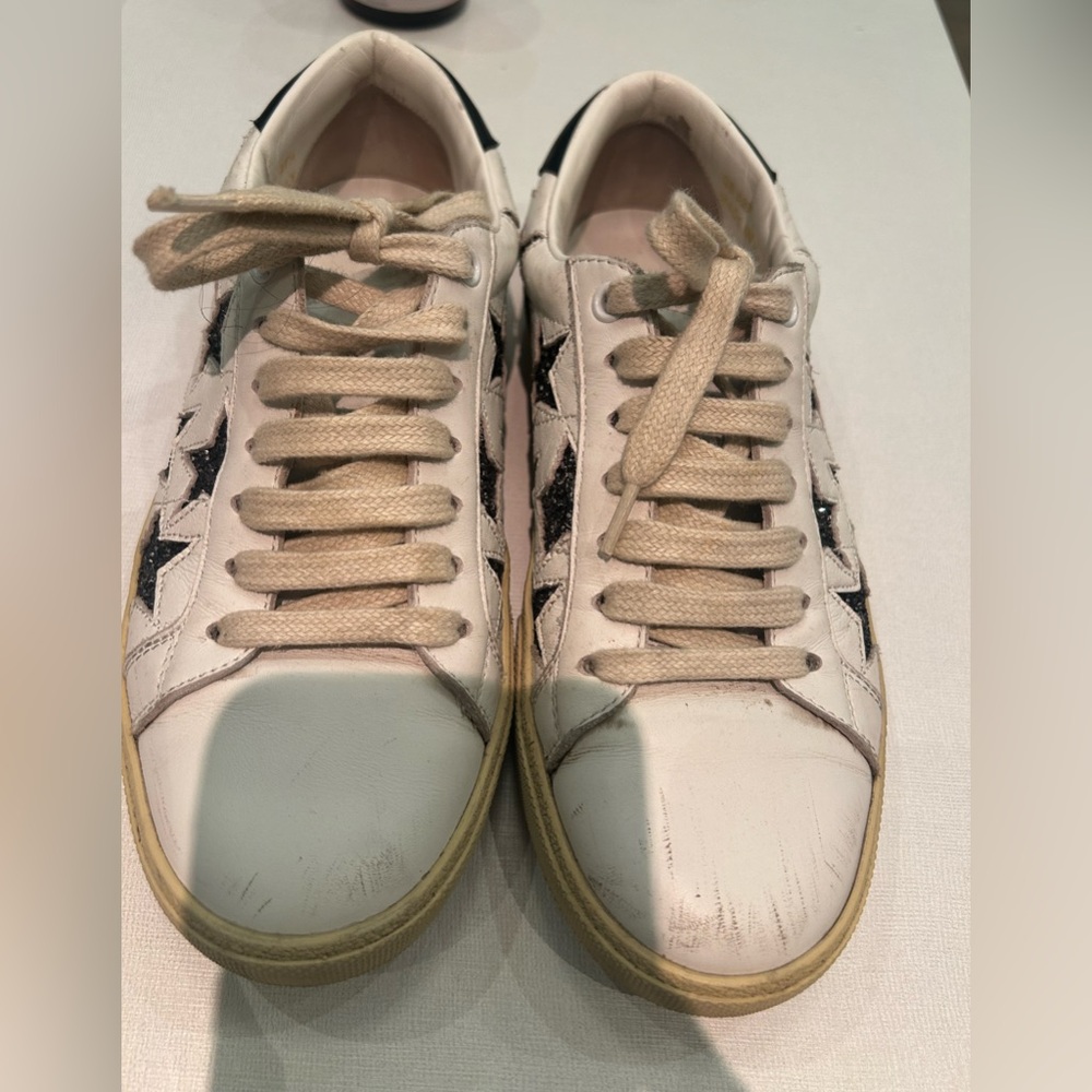 Saint Laurent court classic star sneakers - Picture 2 of 6